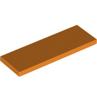Lego destička 2x6, oranžová (6387565)